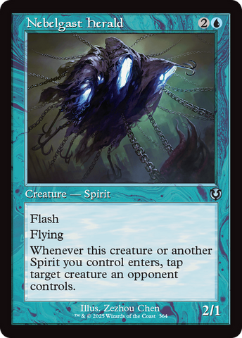 Nebelgast Herald (Retro Frame) (INR-364)  Foil - Innistrad Remastered