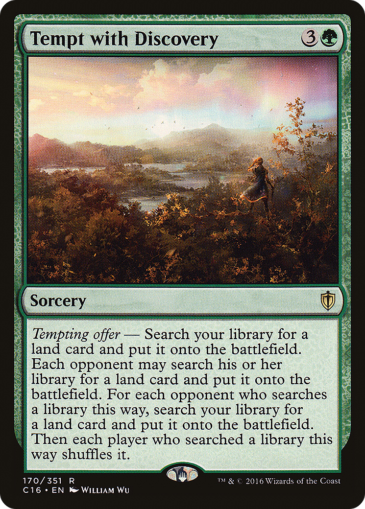 Tempt with Discovery (C16-170)  - Commander 2016