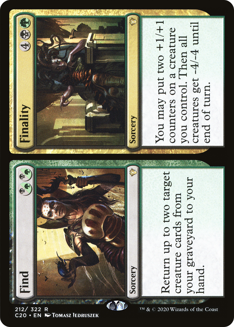 Find // Finality (C20-212)  - Commander 2020