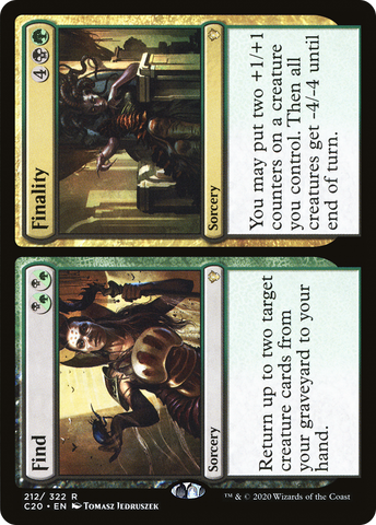 Find // Finality (C20-212)  - Commander 2020
