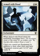 Armed with Proof (MKC-009)  - Murders at Karlov Manor Commander