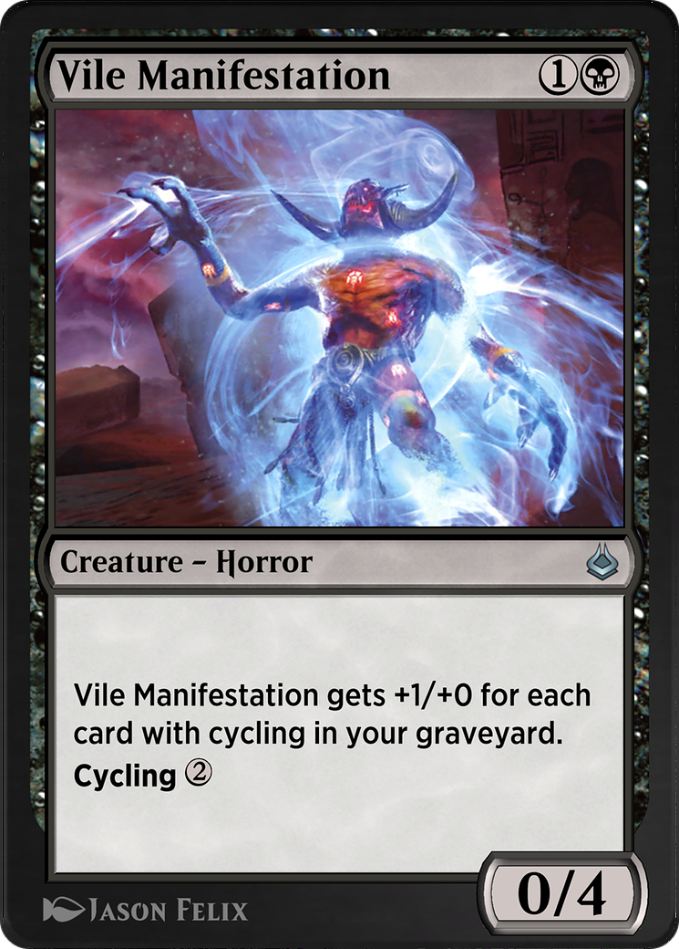 Vile Manifestation (AKR-132)  - Amonkhet Remastered