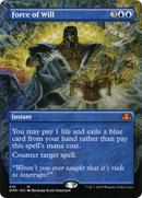 Force of Will (Borderless) (DMR-418)  - Dominaria Remastered