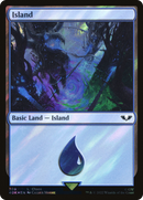 Island (308) (Surge Foil) (40K-308★) - Warhammer 40,000 Commander Foil