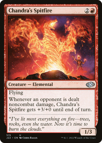 Chandra's Spitfire (J22-515)  - Jumpstart 2022