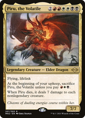 Piru, the Volatile (MH2-207)  - Modern Horizons 2