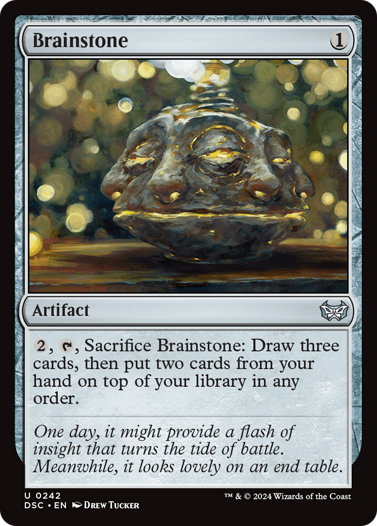 Brainstone (DSC-242)  - Duskmourn: House of Horror Commander