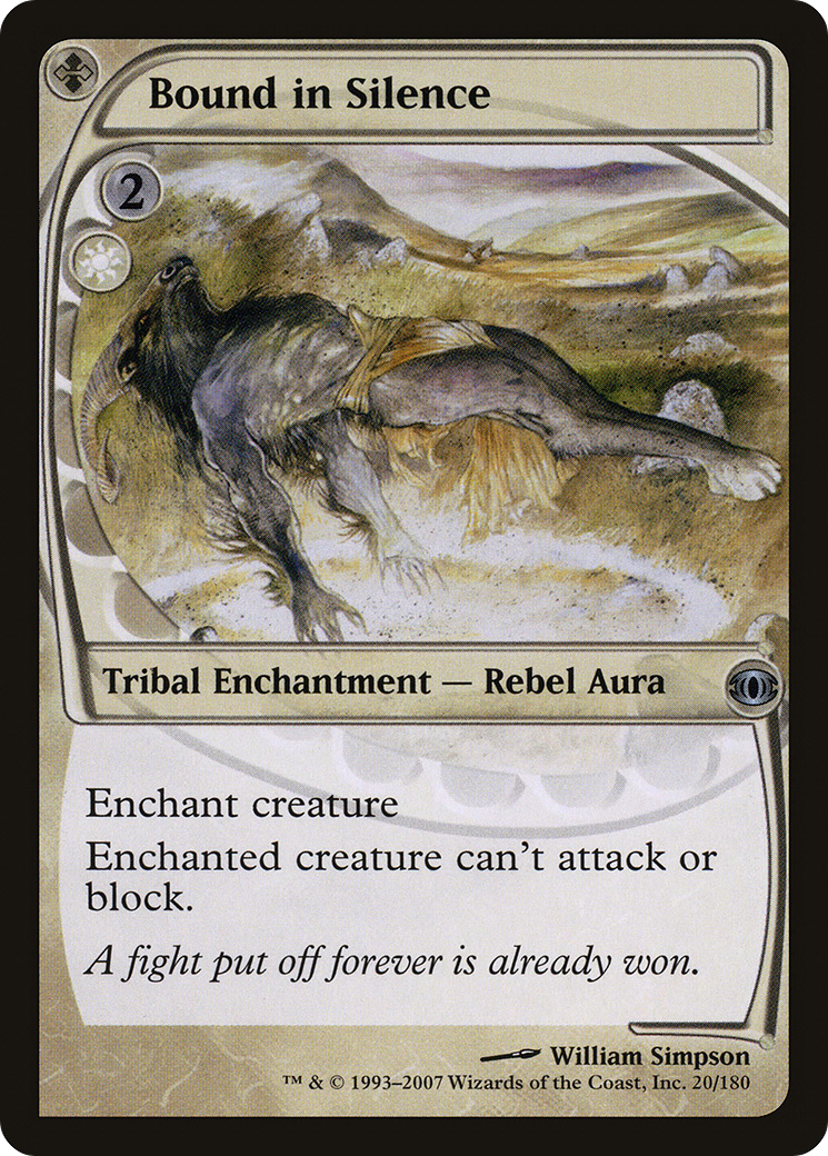 Bound in Silence (FUT-020)  Foil - Future Sight