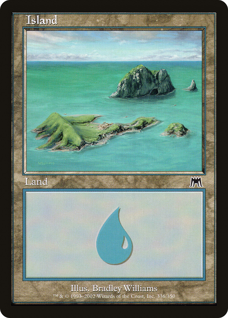 Island (336) (ONS-336)  Foil - Onslaught