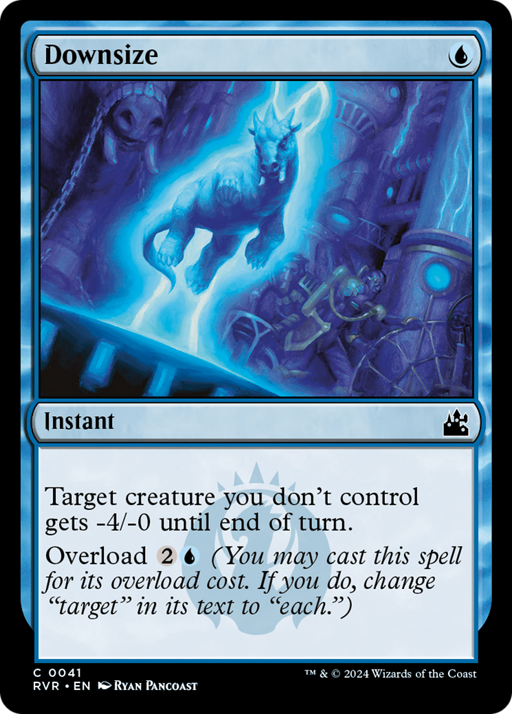 Downsize (RVR-041)  Foil - Ravnica Remastered