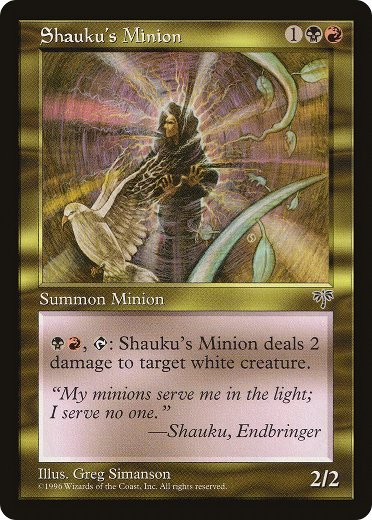 Shauku's Minion (MIR-) - Mirage