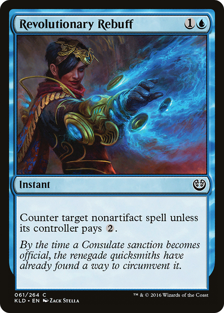 Revolutionary Rebuff (KLD-061)  - Kaladesh