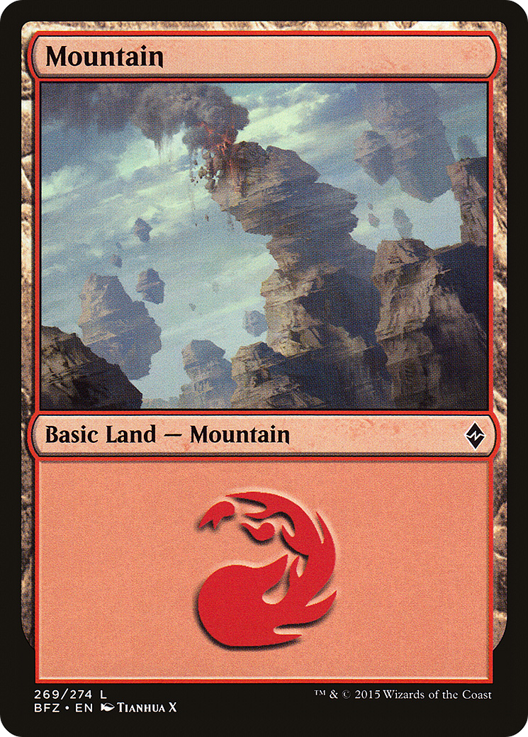 Mountain (269) (BFZ-269A) - Battle for Zendikar