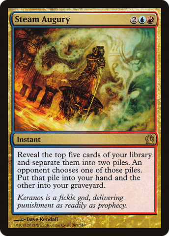 Steam Augury (THS-205)  - Theros