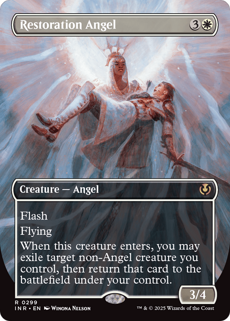 Restoration Angel (Borderless) (INR-299)  - Innistrad Remastered