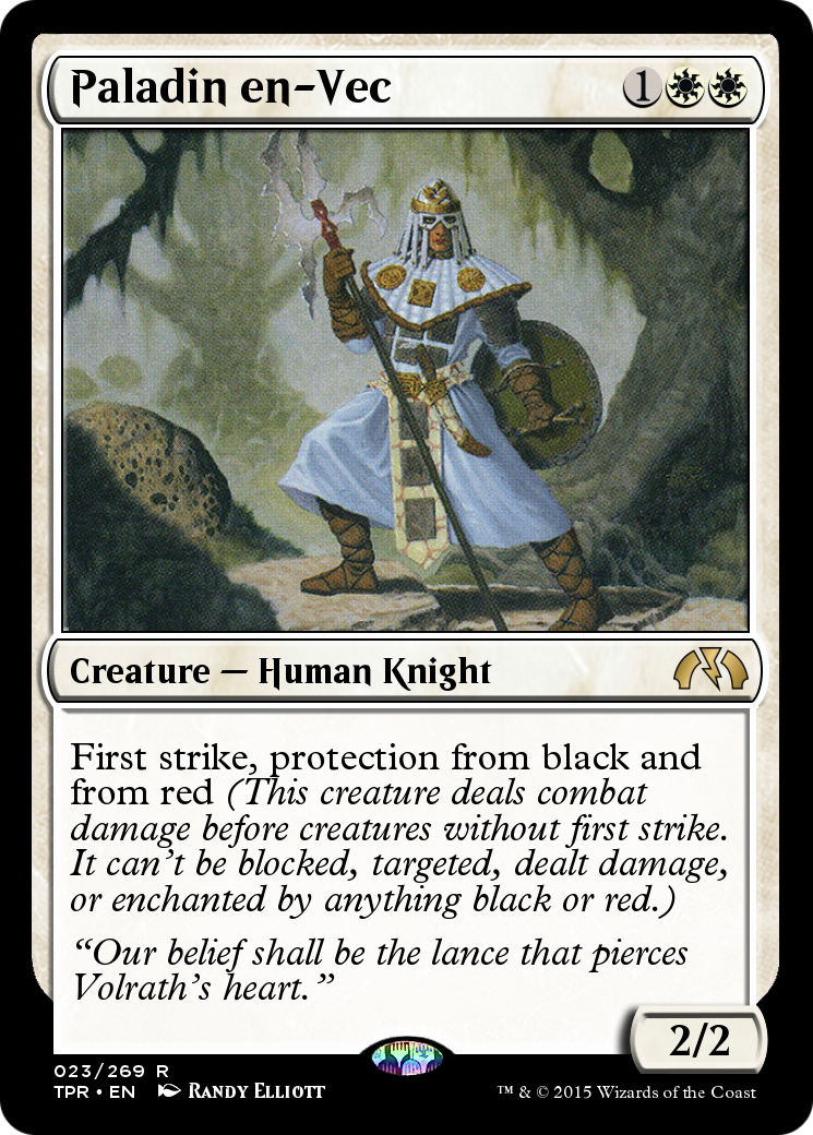 Paladin en-Vec (TPR-023)  Foil - Tempest Remastered