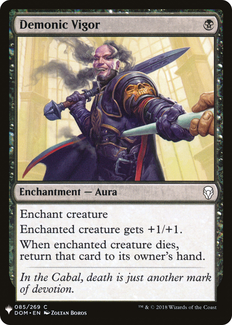 Demonic Vigor (LIST-085)  - The List