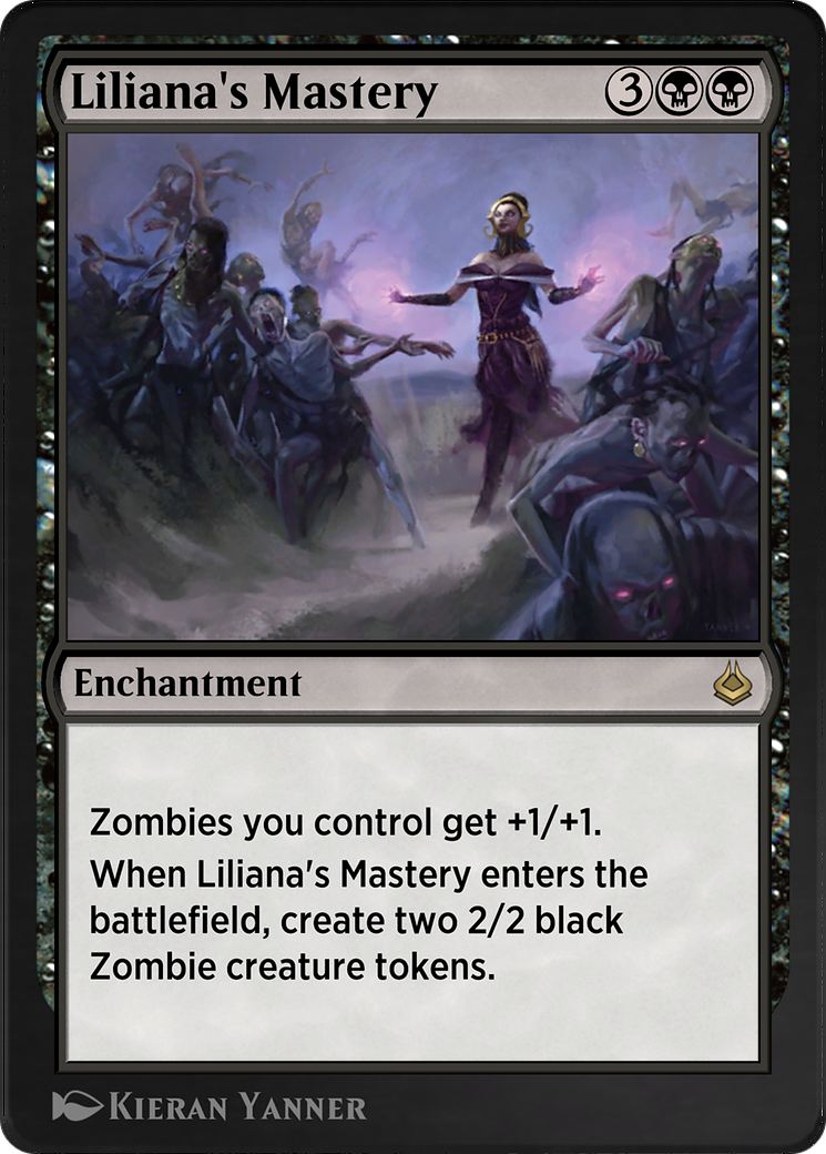 Liliana's Mastery (AKR-113)  - Amonkhet Remastered
