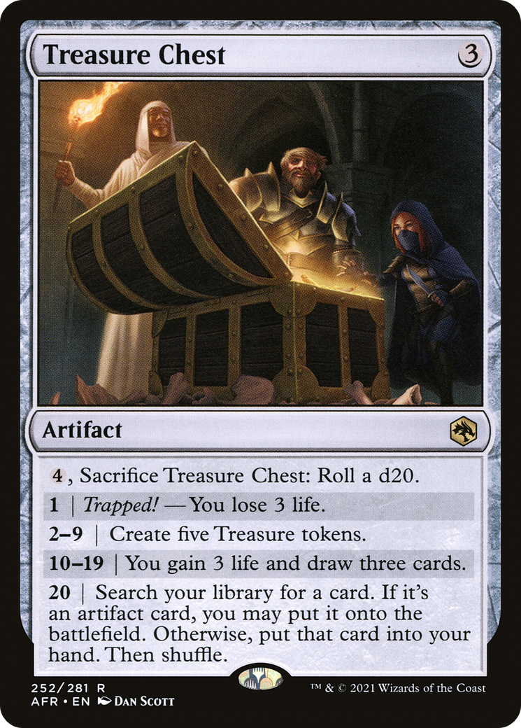 Treasure Chest (AFR-252)  Foil - Adventures in the Forgotten Realms