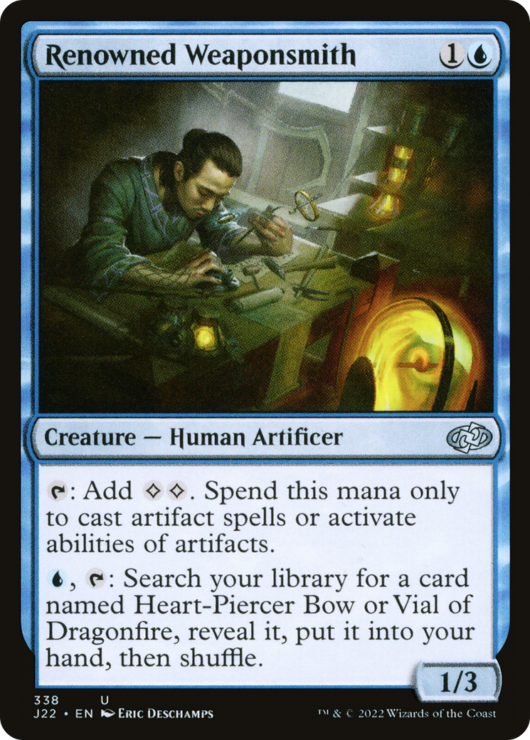 Renowned Weaponsmith (J22-338)  - Jumpstart 2022