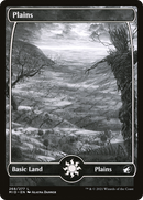 Plains (268) (MID-268) - Innistrad: Midnight Hunt: (Full Art, Showcase)
