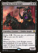 Josu Vess, Lich Knight (DOM-095)  - Dominaria