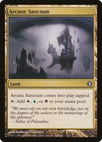 Arcane Sanctum (ALA-220)  Foil - Shards of Alara