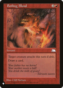 Boiling Blood (LIST-WTH-92)  - The List