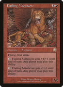 Flailing Manticore (MMQ-187)  Foil - Mercadian Masques
