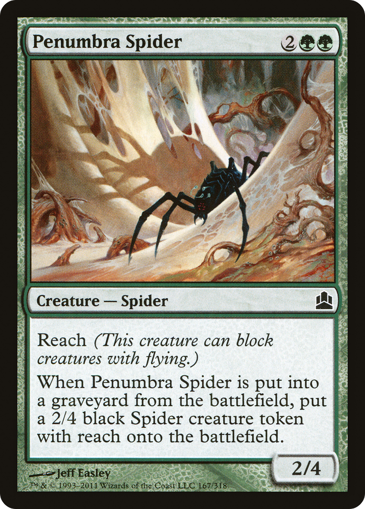 Penumbra Spider (CMD-167)  - Commander 2011
