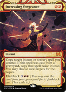 Increasing Vengeance (STA-040)  Foil - Strixhaven Mystical Archive: (Showcase) (Borderless)