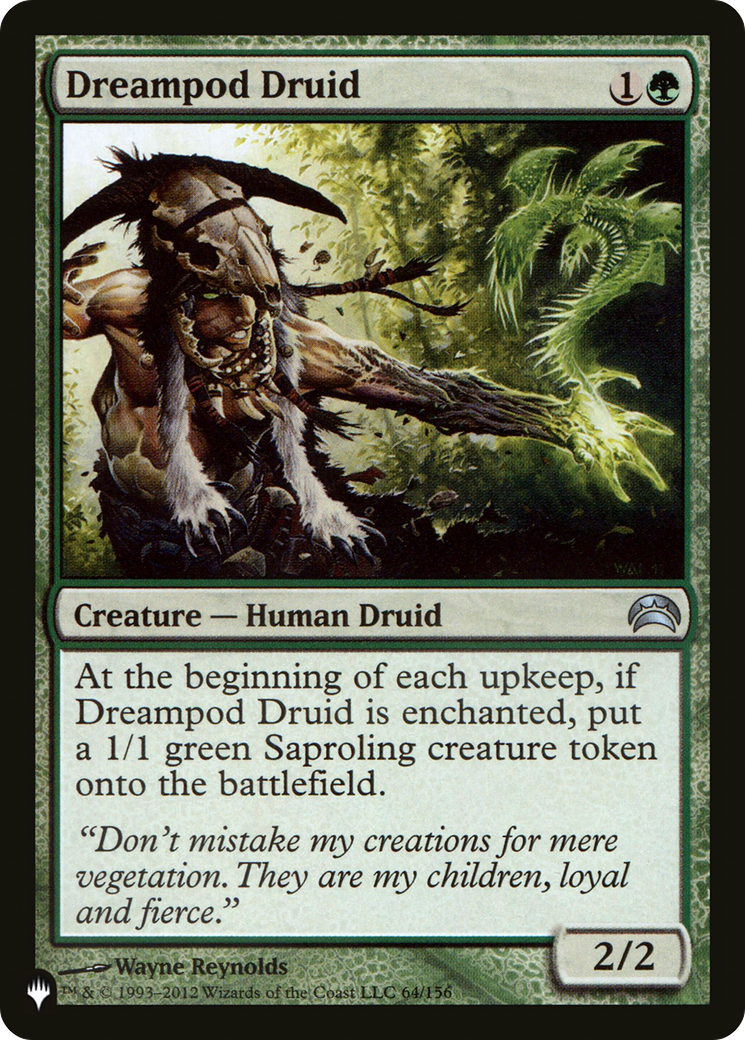 Dreampod Druid (LIST-PC2-64)  - The List