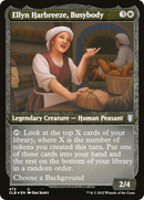 Ellyn Harbreeze, Busybody (CLB-472)  Etched Foil - Commander Legends: Battle for Baldur's Gate