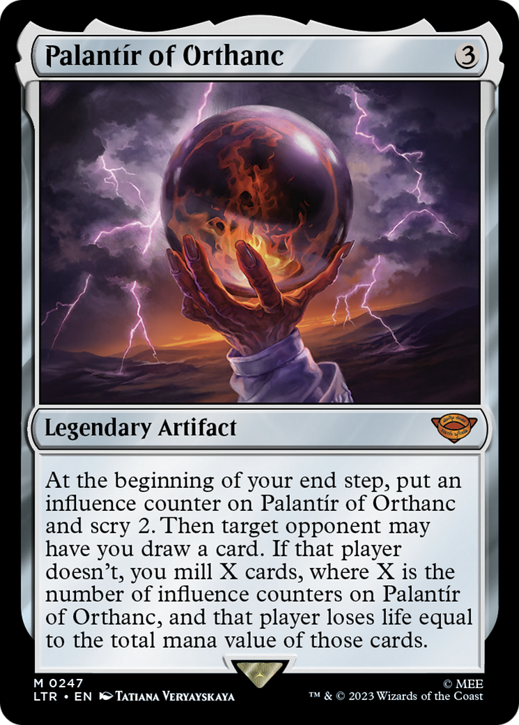 Palantir of Orthanc (LTR-247)  - The Lord of the Rings: Tales of Middle-earth