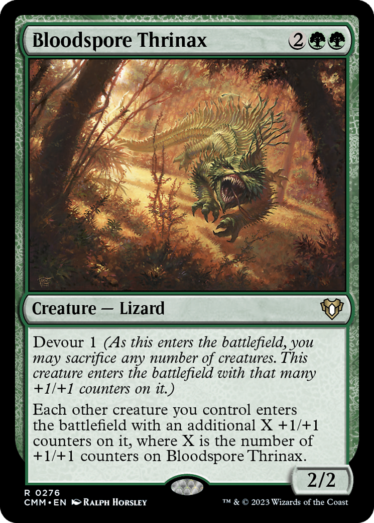 Bloodspore Thrinax (CMM-276)  - Commander Masters