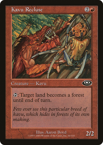 Kavu Recluse (PLS-064)  - Planeshift