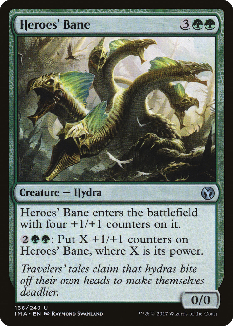 Heroes' Bane (IMA-166)  Foil - Iconic Masters