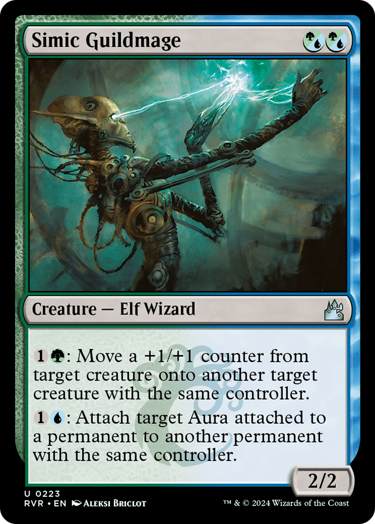 Simic Guildmage (RVR-223)  - Ravnica Remastered