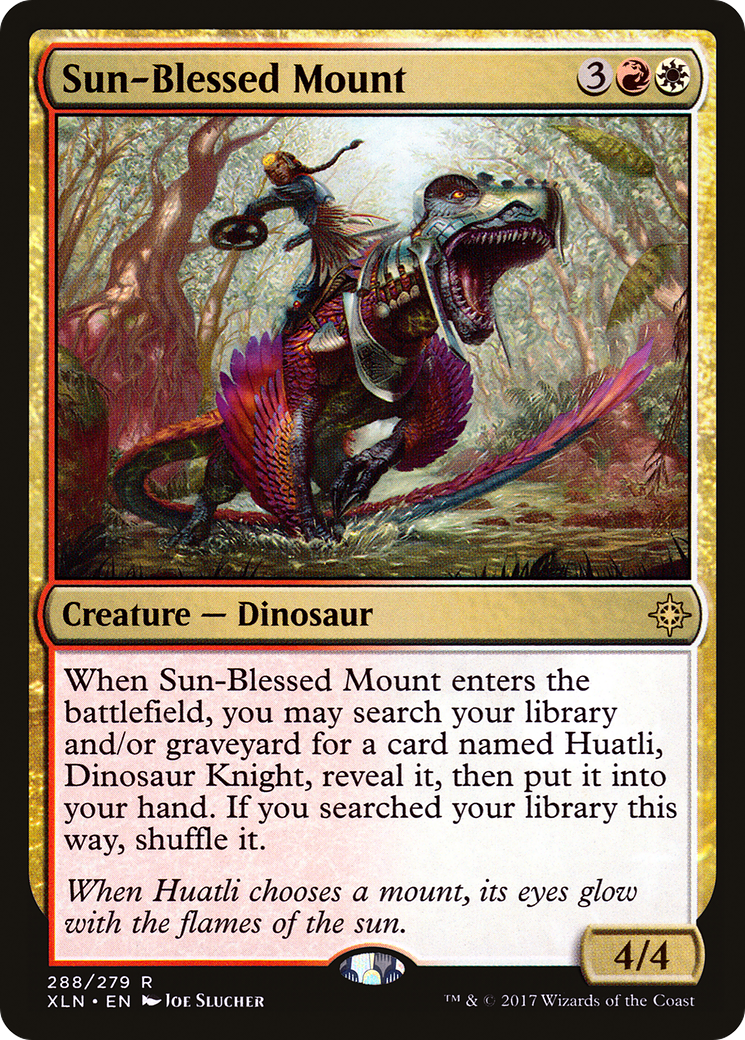 Sun-Blessed Mount (XLN-288)  - Ixalan
