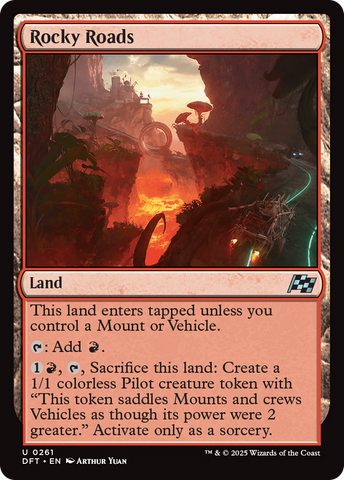 Rocky Roads (DFT-261)  Foil - Aetherdrift