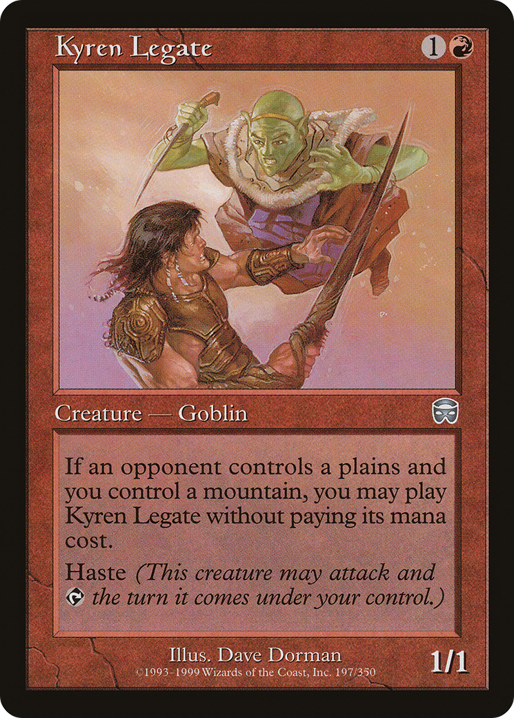 Kyren Legate (MMQ-197)  Foil - Mercadian Masques