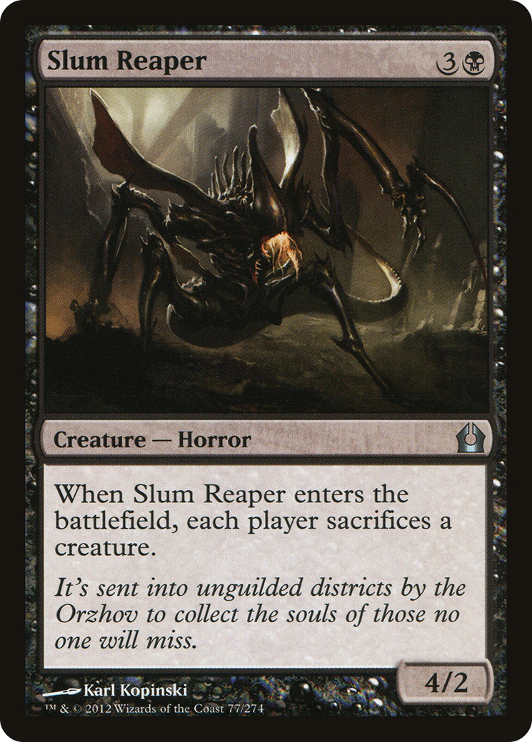 Slum Reaper (RTR-077)  Foil - Return to Ravnica