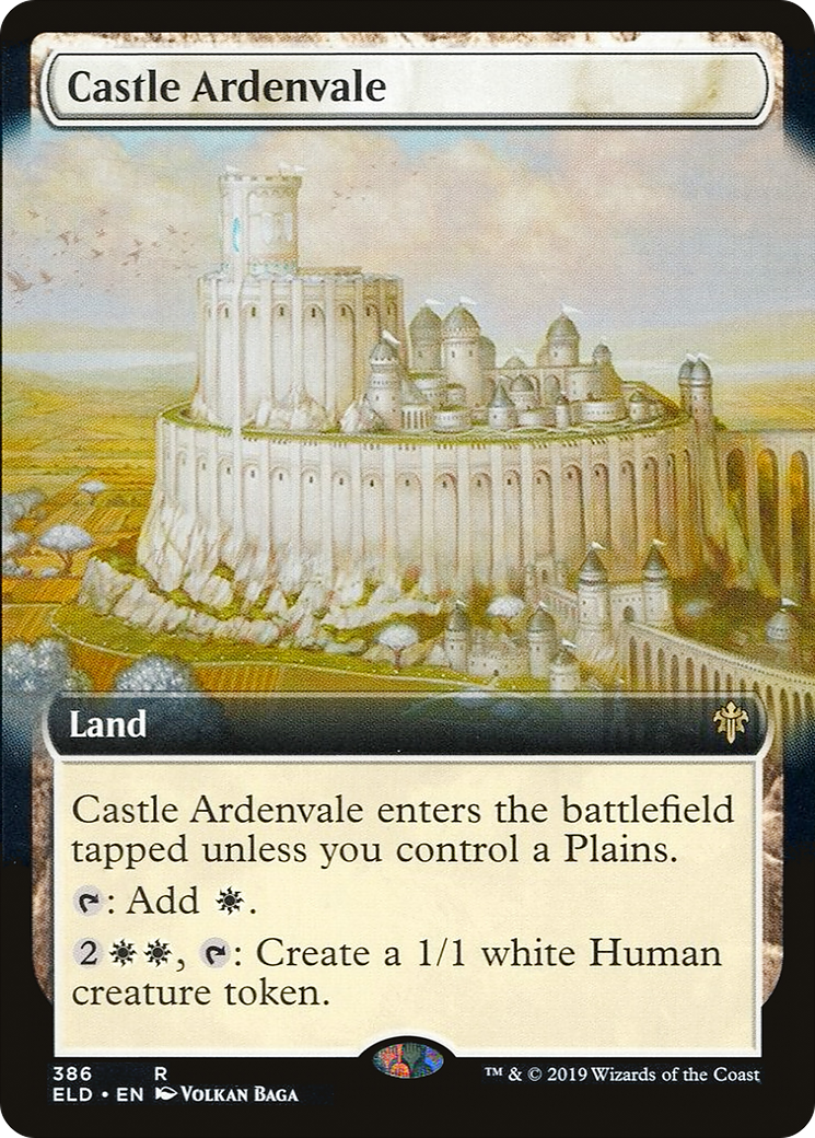 Castle Ardenvale (Extended Art) (ELD-386)  Foil - Throne of Eldraine: (Extended Art)