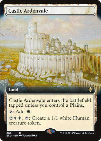 Castle Ardenvale (Extended Art) (ELD-386)  Foil - Throne of Eldraine: (Extended Art)