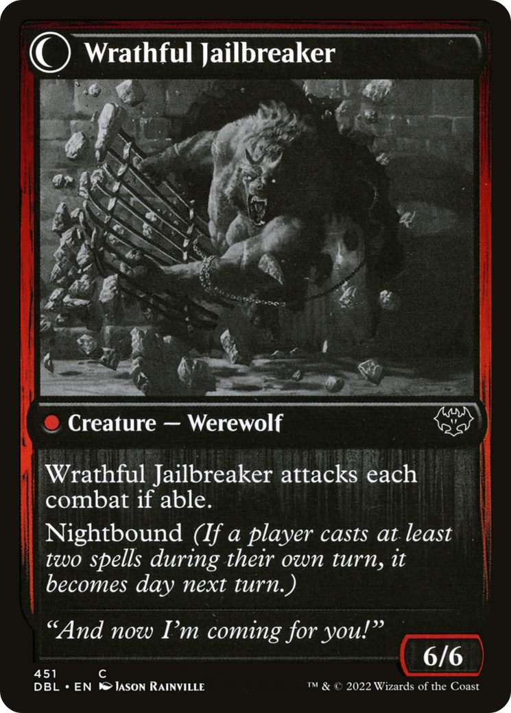 Weary Prisoner (DBL-451)  - Innistrad: Double Feature: (Double Faced Transform)