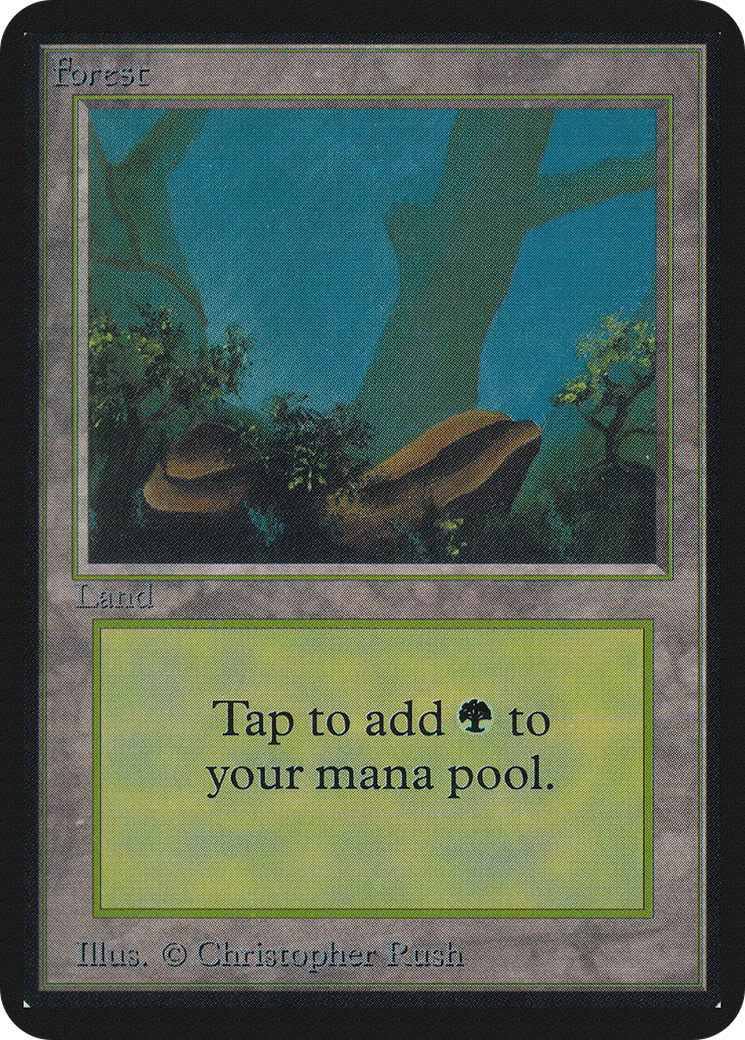 Forest (A) (LEA-)  - Limited Edition Alpha
