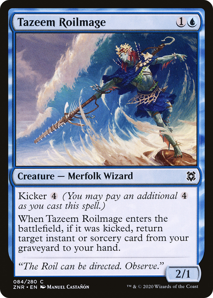 Tazeem Roilmage (ZNR-084)  Foil - Zendikar Rising