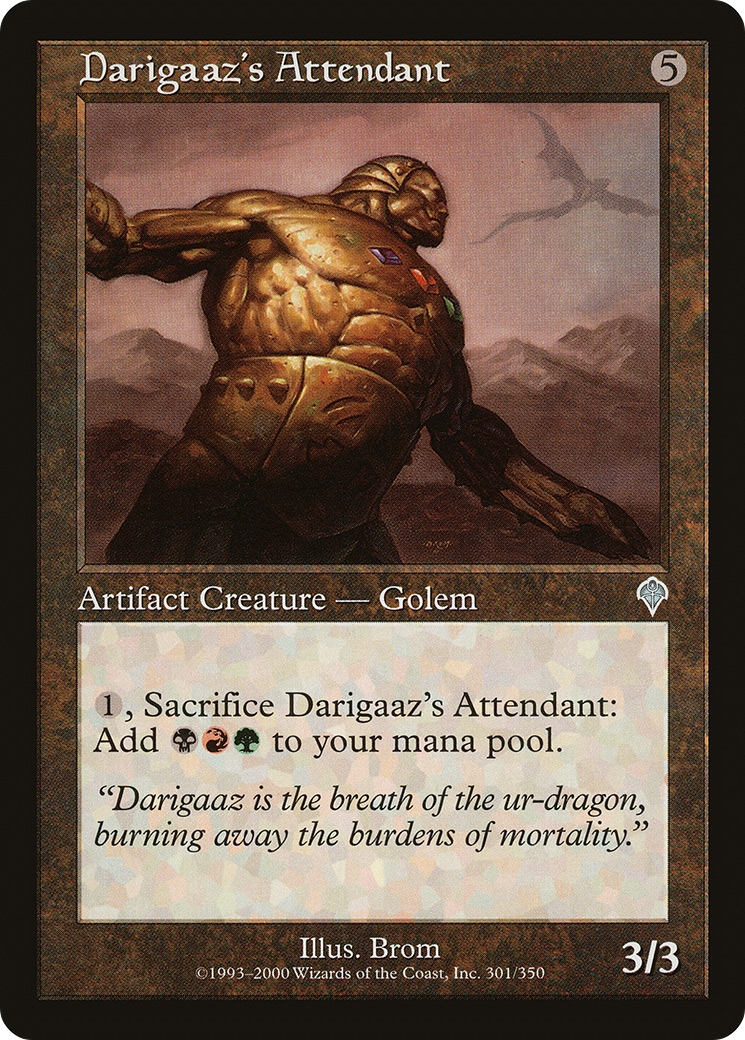 Darigaaz's Attendant (INV-301)  Foil - Invasion