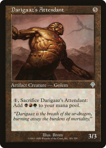 Darigaaz's Attendant (INV-301) - Invasion Foil