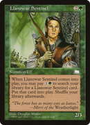 Llanowar Sentinel (WTH-)  - Weatherlight